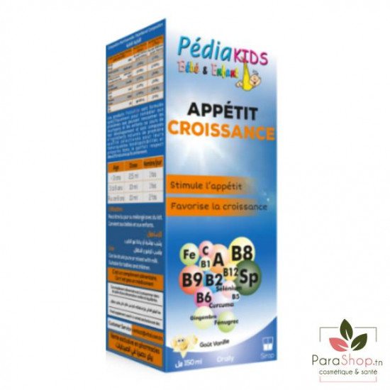 PEDIAKIDS APPETIT CROISSANCE 150ML