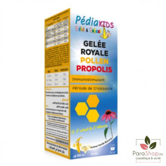 PEDIAKIDS GELEE ROYALE POLLEN PROPOLIS 150ML