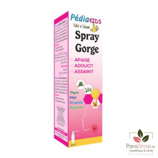 PEDIAKIDS SPRAY GORGE 20ML