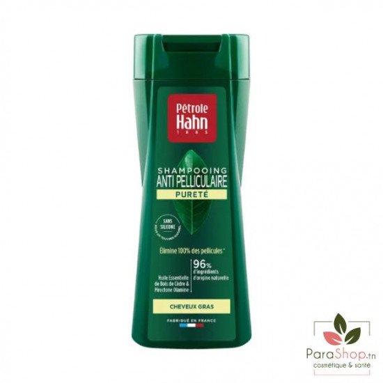 PETROLE HAHN SHAMPOING ANTI PELLICULAIRE PURETE CHEVEUX GRAS 250ML