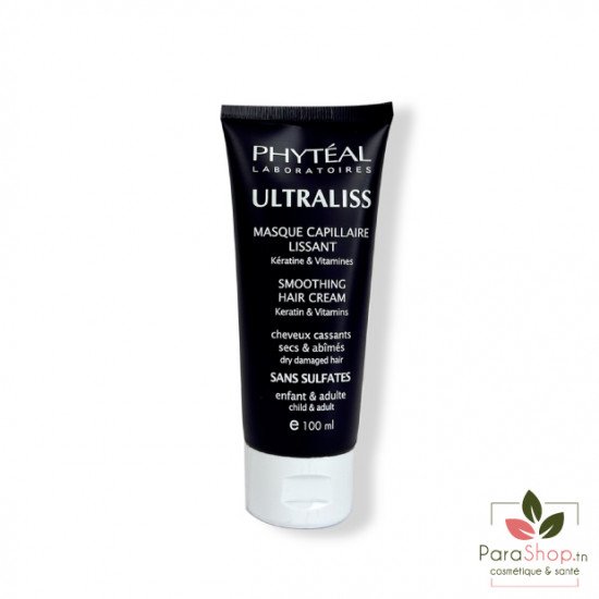 PHYTÉAL ULTRALISS MASQUE LISSANT À LA KÉRATINE 100ML