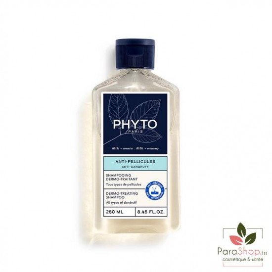 PHYTO Shampooing Dermo Traitant Anti Pellicules 250ML