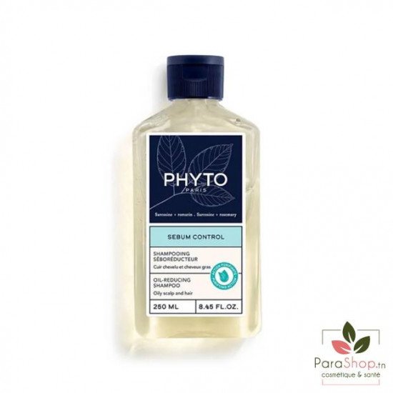 PHYTO Shampooing Sebum Control Seboreducteur 250ML