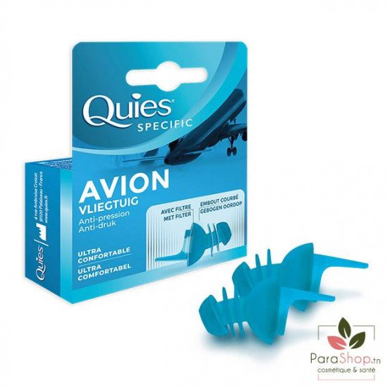 QUIES PROTECTION SPECIFIC AVION BOITE 2 UNITES 