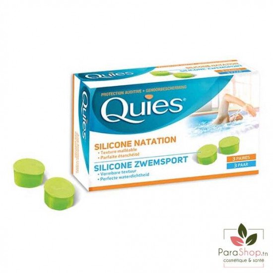 QUIES SILICONE NATATION BOITE DE 6