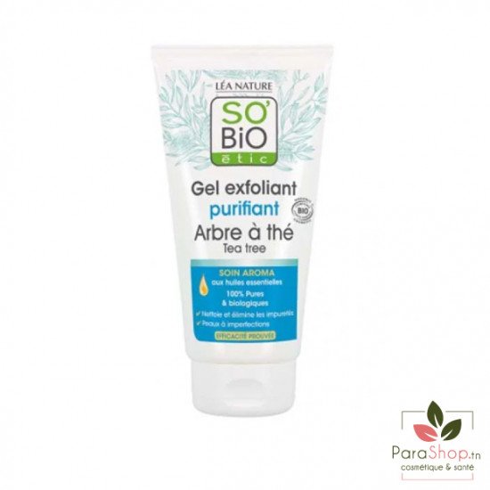 SO BiO GEL EXFOLIANT PURIFIANT ARBRE A THE 150ML