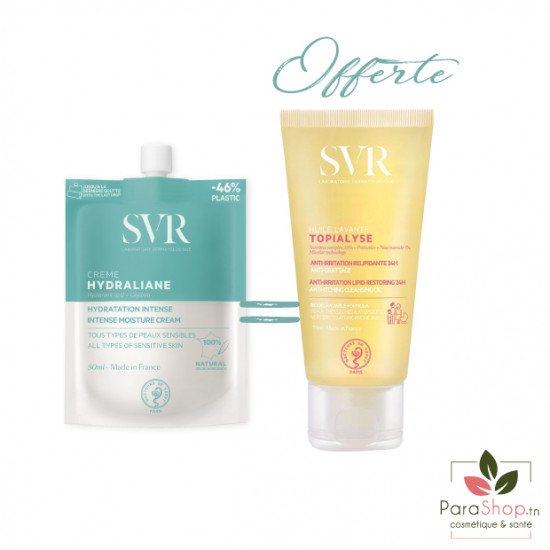 SVR HYDRALIANE PACK CREME + TOPIALYSE HUILE LAVANTE 55ML OFFERTE