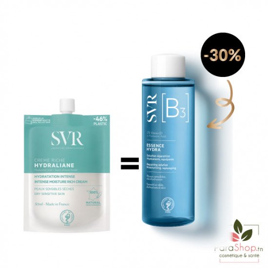 SVR PACK HYDRALIANE CREME RICHE+ Essence Hydra B3