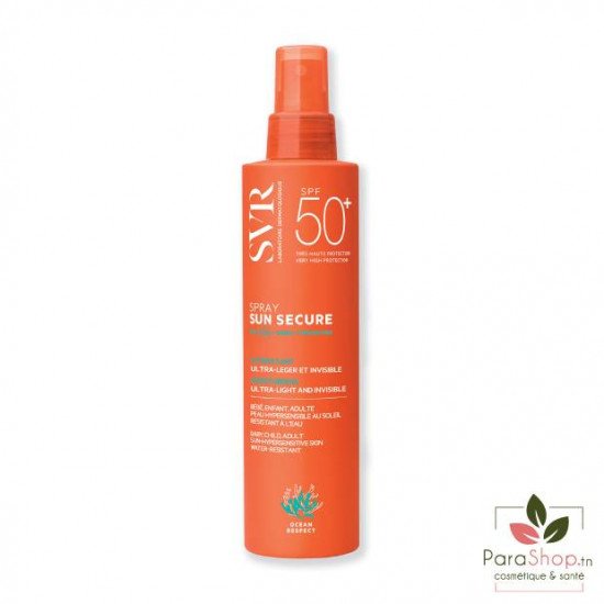 SVR SUN SECURE Spray HYDRATANT SPF50+ 200ML 