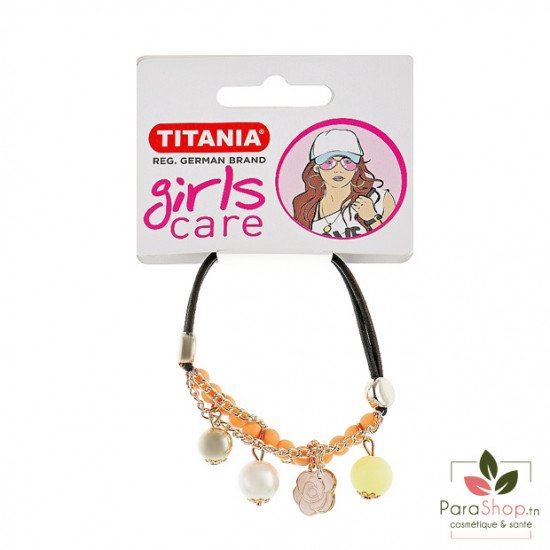 TITANIA Elastiques Fleur 1 Pc - 8166 GIRL