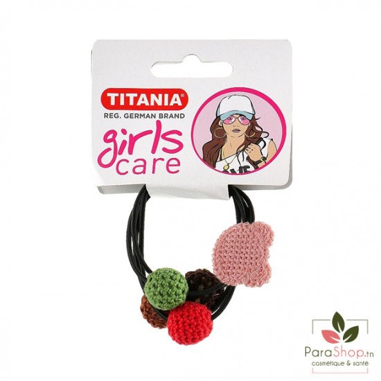 TITANIA Elastiques Ours 2 Pcs - 8162 GIRL