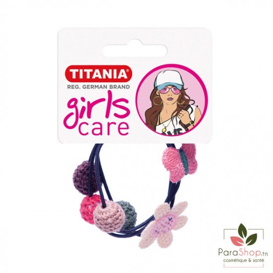 TITANIA Elastiques Papillon 2 Pcs - 8165 GIRL