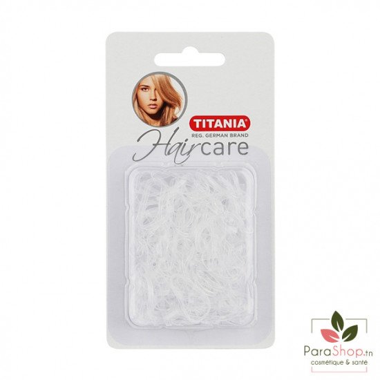 TITANIA Elastiques Transparents 150 Pcs - 8065 B 