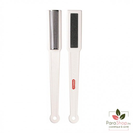 TITANIA Lime Pedicure Double Inox  - 3011/S