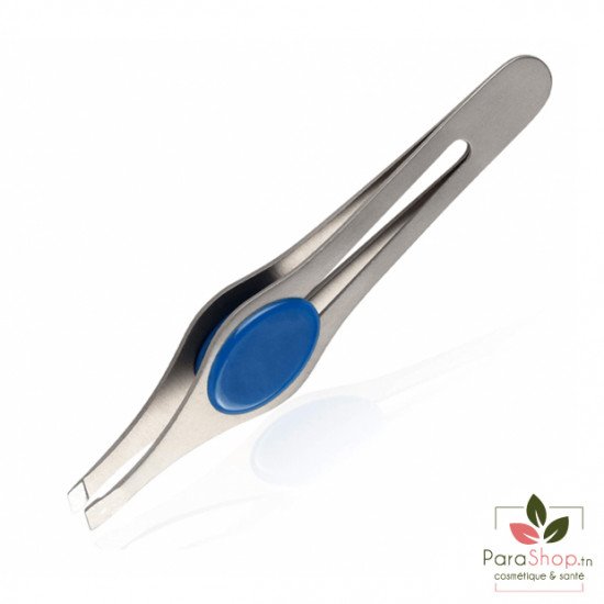 TITANIA Pince a Epiler Inox Poignee Bleu  - 1090/60B