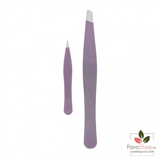 TITANIA Set Pinces a Epiler Purple - 1072/LI B