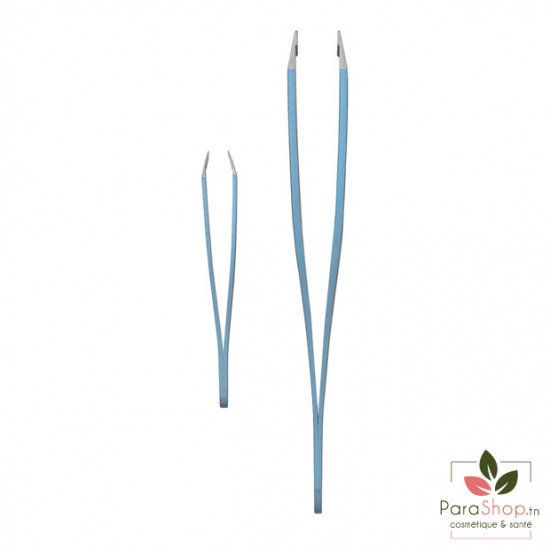 TITANIA Set Pinces a Epiler Blue - 1072/BL B