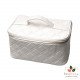 TITANIA Trousse de Toilette Blanche 23x15x12CM 6 Poches - 7761