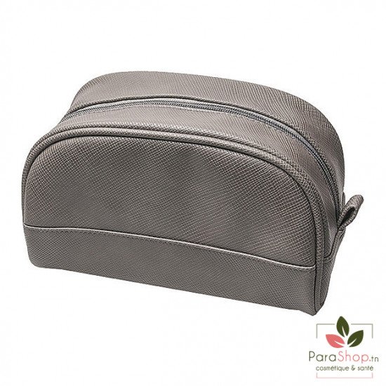 TITANIA Trousse de Toilette Grise 24x11x13CM 1XZip - 7751