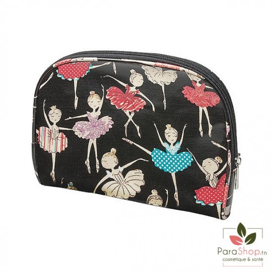 TITANIA Trousse de Toilette Noire Danseuses 24x3x18CM - 7773