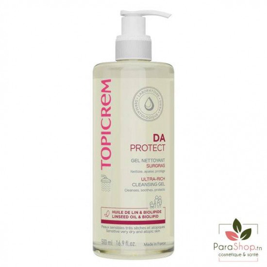 TOPICREM DA PROTECT GEL NETTOYANT NETTOYANT SURGRAS 500ML