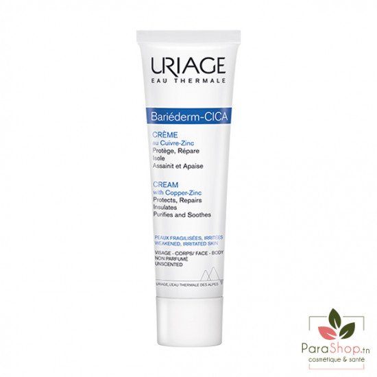 URIAGE BARIEDERM CICA CREME AU CUIVRE-ZINC 100ML