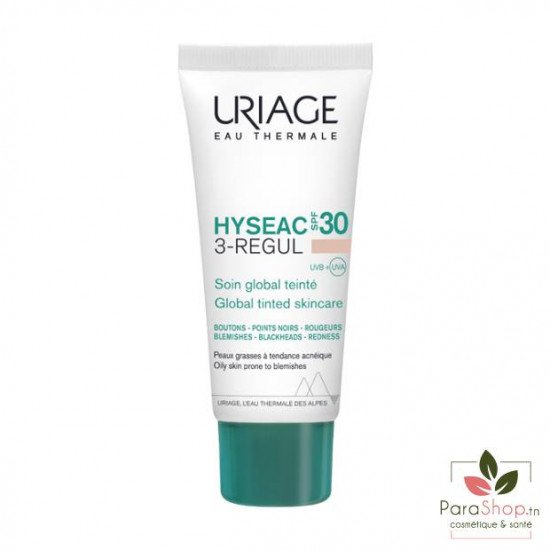 Uriage HYSÉAC - 3-REGUL - SOIN GLOBAL TEINTÉ SPF30 40ML