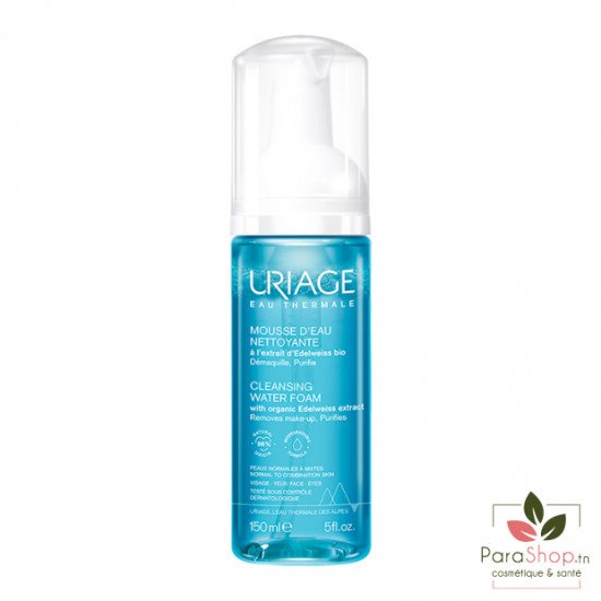 URIAGE MOUSSE D'EAU NETTOYANTE 150ML