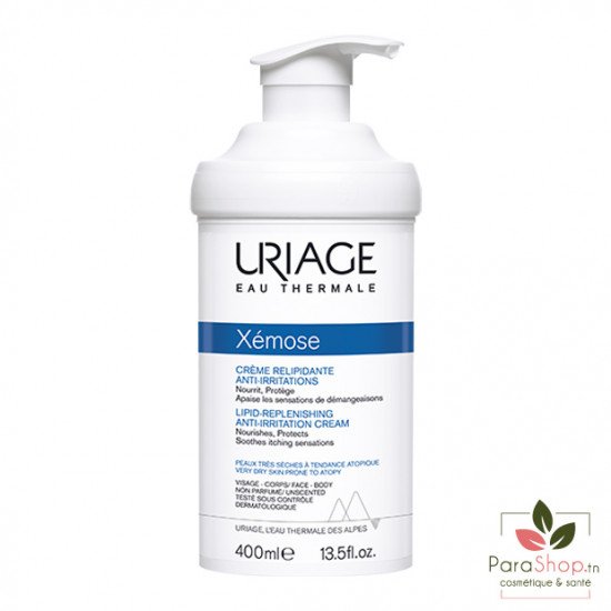 URIAGE XÉMOSE Creme Relipidante Anti Irritations 400ML