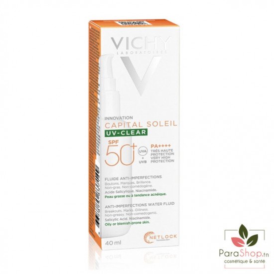 VICHY CAPITAL SOLEIL UV CLEAR FLUIDE ANTI IMPERFECTIONS SPF50+