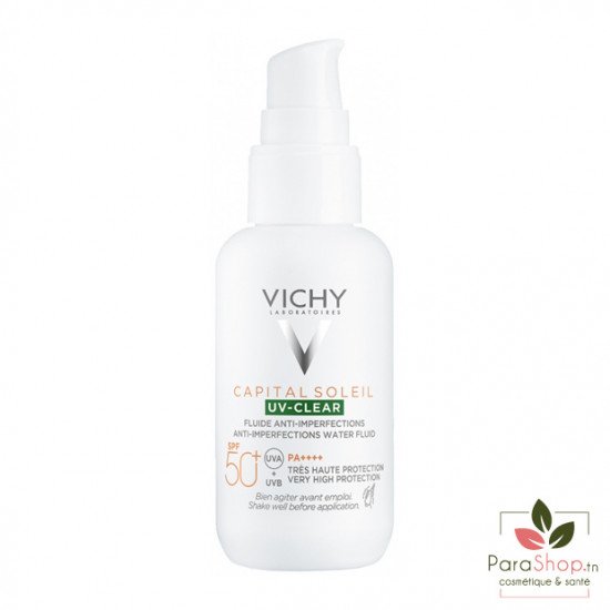 VICHY CAPITAL SOLEIL UV CLEAR FLUIDE ANTI IMPERFECTIONS SPF50+