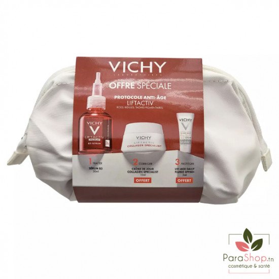 VICHY TROUSSE OFFRE SPECIALE PROTOCOLE ANTI-AGE LIFTACTIV