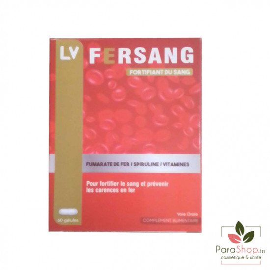 VITAL FERSANG Fortifiant du Sang - 60 Gelules