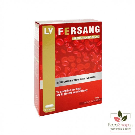 VITAL FERSANG Fortifiant du Sang - 60 Gelules