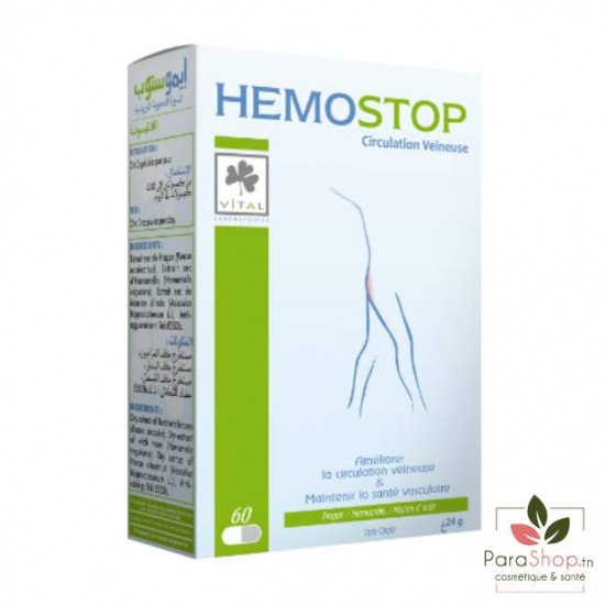 VITAL HEMOSTOP 60 Gelules