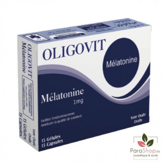 VITAL OLIGOVIT MELATONINE 15 Gelules