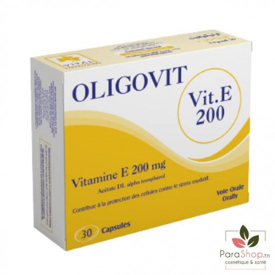 VITAL OLIGOVIT VITAMINE E 200MG - 30 Gelules