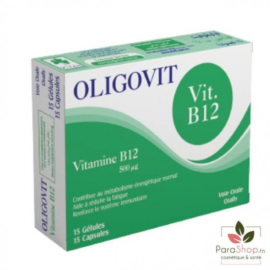 VITAL OLIGOVIT Vit.B12 15 Gelules