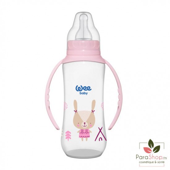 WEE BABY BIBERON PP AVEC ANSES 6-18M 270ML - 745