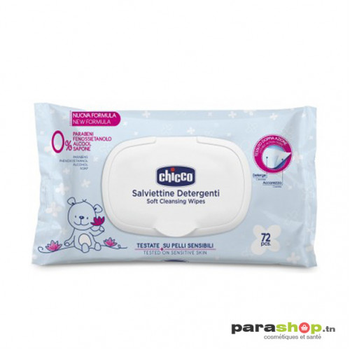 Chicco Lingettes Pour Le Change 72pcs